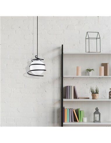 Lámpara colgante de 1 luz Model 6 regulable en altura