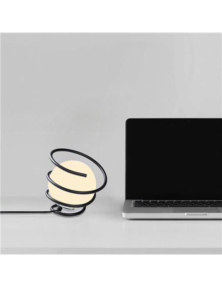 Candeeiro de mesa modelo 6 com 1 luz