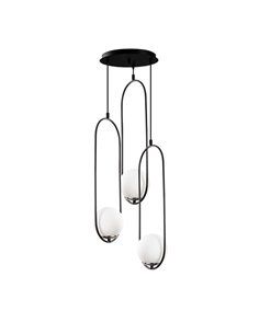 Lámpara colgante Model 7 de 3 luces redonda
