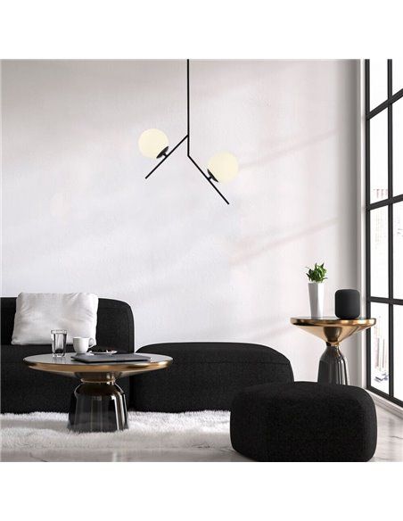 Lámpara colgante de 2 luces Model 9