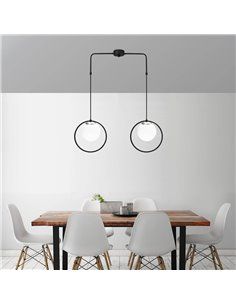 Lámpara de techo colgante de 2 luces Model 10 2