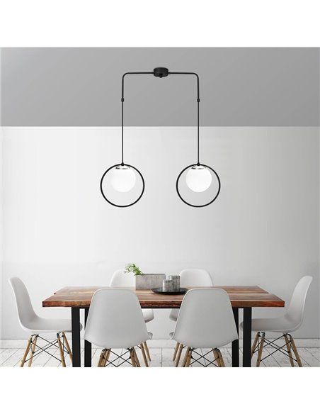 Lámpara de techo colgante de 2 luces Model 10