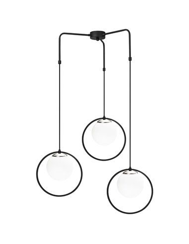 Modelo 10 Candeeiro de teto pendente com 3 luzes