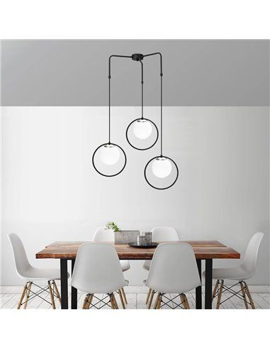 Lámpara de techo colgante de 3 luces Model 10