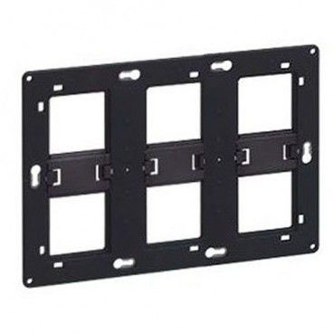 Bastidor para marco de seis elementos Legrand Mosaic 80266