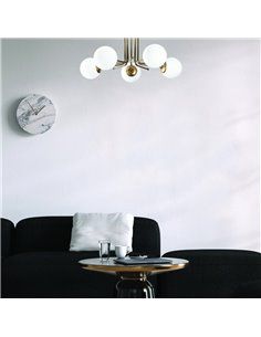 Plafón de techo dorado de 5 luces Model 12 2