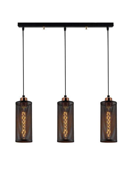 Modelo 13 Candeeiro de teto pendente de três luzes