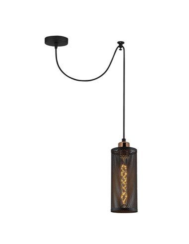 Lámpara de techo colgante de 1 luz con punto desplazado Model 13