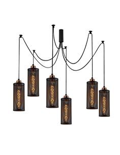 Lámpara de techo colgante de seis luces Modelo 13