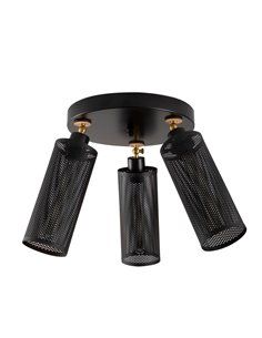 Plafón de techo con tres focos orientables. Model 13 2