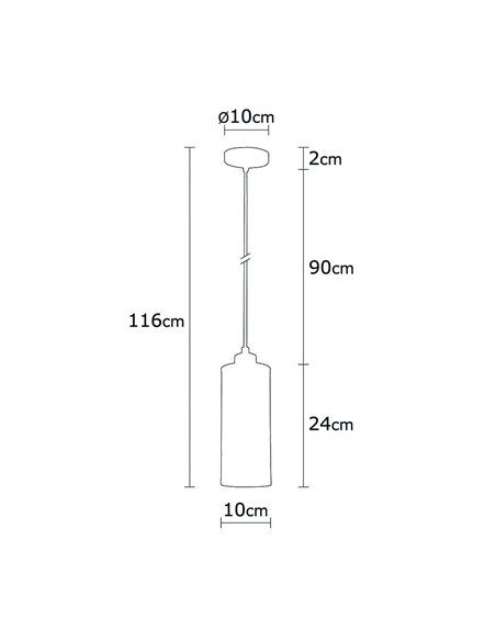 Lámpara de techo colgante Model 13