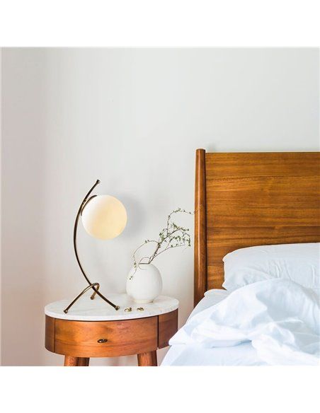 Lámpara de mesa oro viejo Model 16