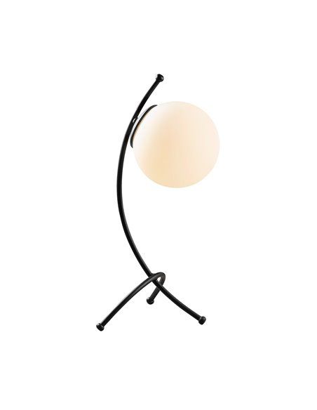 Lámpara de mesa negra Model 16