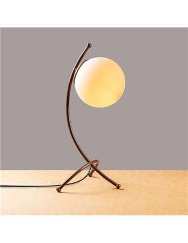 Lámpara de mesa negra Model 16