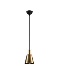 Lámpara de techo colgante industrial Model 21 oro viejo 2