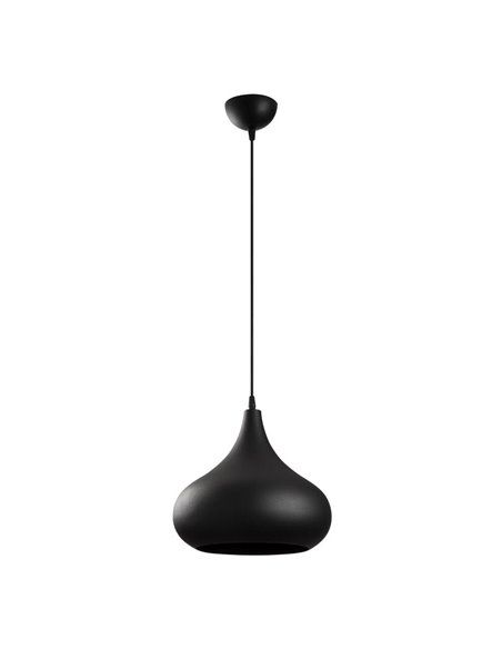 Lámpara de techo colgante negra y dorada Model 22