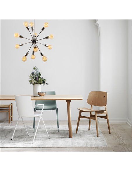 Lámpara de techo de 10 luces Model 31