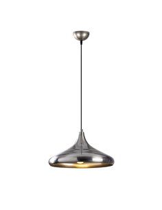 Lámpara de techo colgante cromada y dorada Model 24