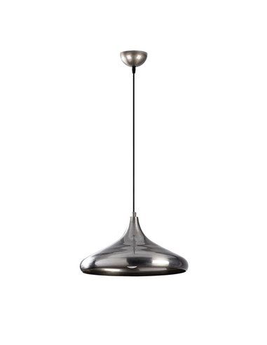Lámpara de techo colgante cromada y dorada Model 24