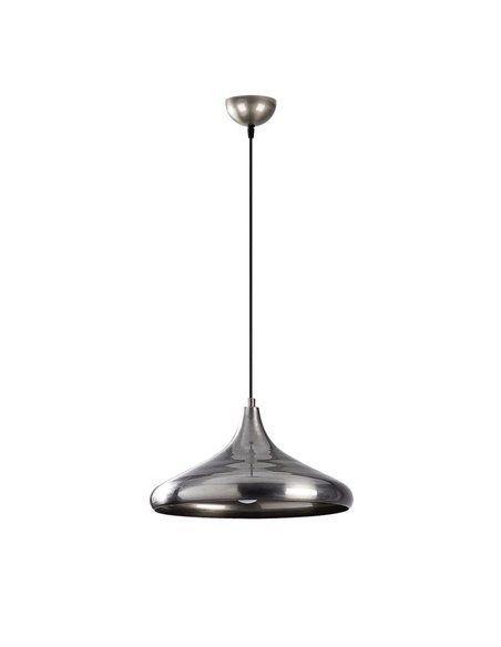 Lámpara de techo colgante cromada y dorada Model 24