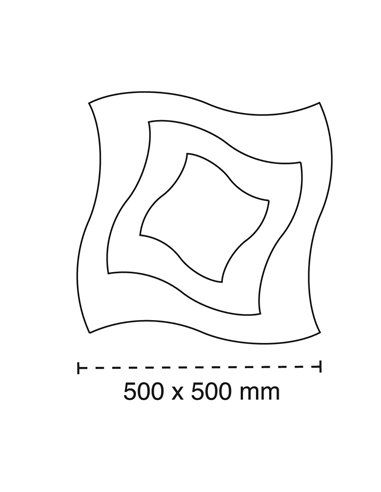 Plafón Smart Lou 105W 3CCT regulable