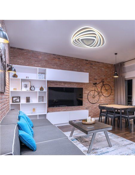 Plafón Smart Mei 3D 115W 3CCT regulable