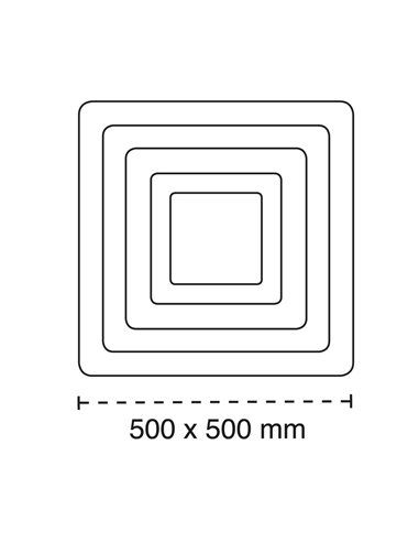 Plafón Smart Otie 2 135W 3CCT regulable