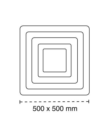 Plafon Smart Otie 2 135W 3CCT regulável