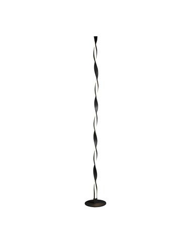 Lámpara de pie LED Gala negra