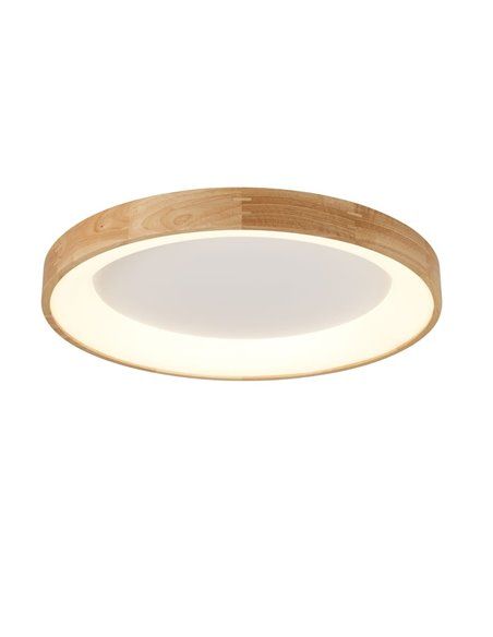 Plafon LED de madeira natural Mad 52W