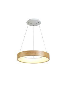 Lámpara de techo led Mad 28W madera natural