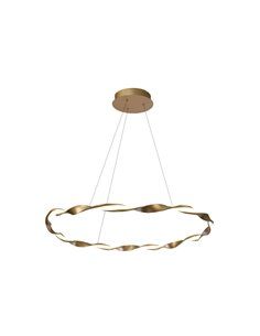 Lámpara de techo led Sand 36W oro