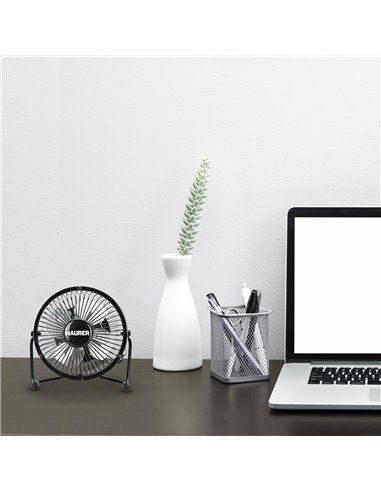Ventilador Sobremesa Ø 10 cm. Funcionamiento USB