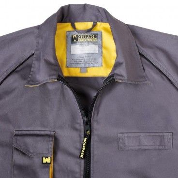 Chaqueta Gris/Amarillo Talla 56/58 XL