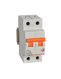 LEGRAND 419935 | Magnetotérmico vivienda RX3 2P 6kA 16A