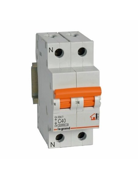 LEGRAND 419930 | Carcaça magnetotérmica RX3 1P + N 6kA 40A
