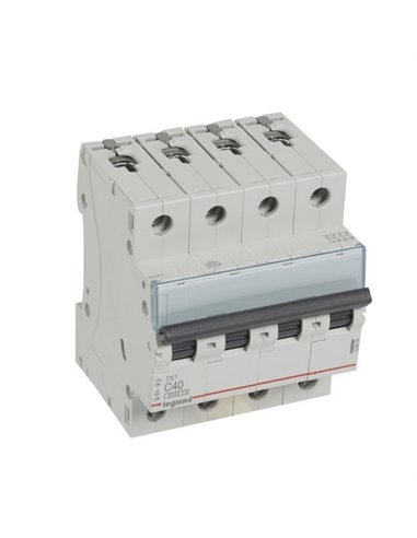 LEGRAND 403630 | Magnetotérmico TX3 6kA-C 4P 40A