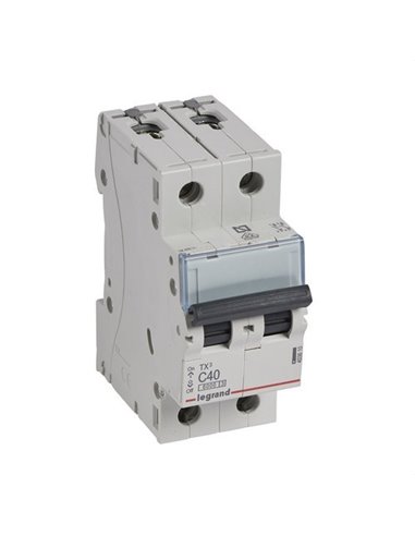 INT.AUT LEGRAND TX3 2P 40A C 6000A ACC