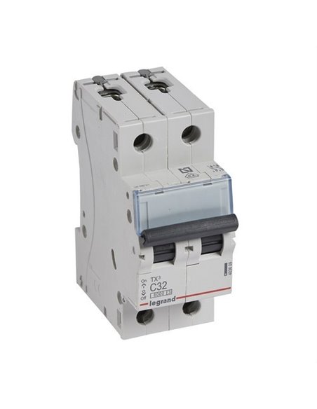 INT.AUT LEGRAND TX3 2P 32A C 6000A ACC