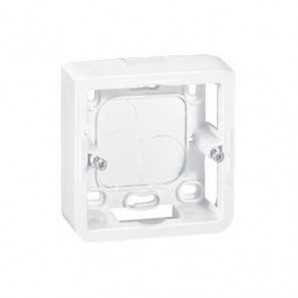 Caja de superficie para dos módulos 30mm profundidad Legrand 80280