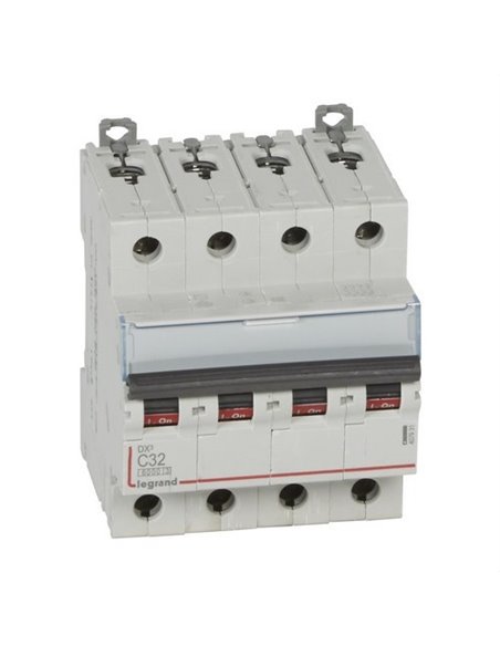 INT.AUT Legrand DX3 4P 32A C 6000A Acc