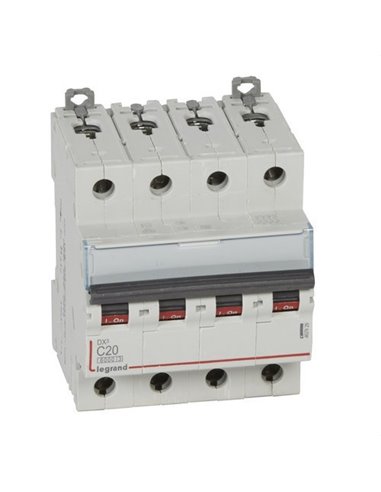 INT.AUT Legrand DX3 4P 20A C 6000A Acc