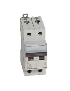 LEGRAND 407798 | Magnetotérmico DX3 6/10kA-C 2P 10A