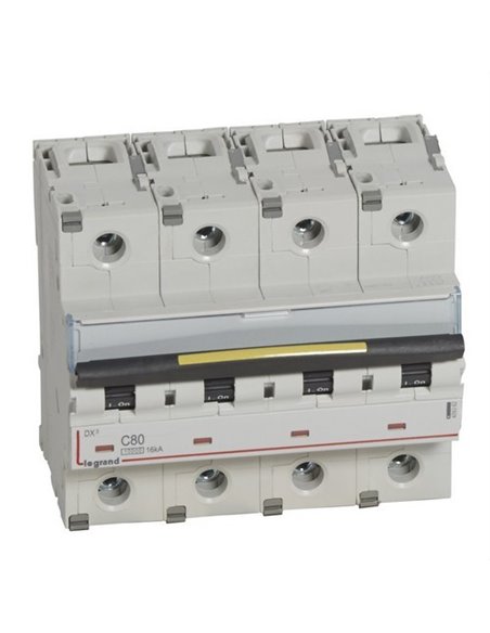 LEGRAND 409362 | Magnetotérmico DX3 10/16kA-C 4P 80A