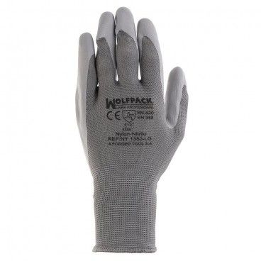 Guante Nitrilo/Nylon Glovex 10" (Par)
