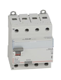 INT.DIF Legrand DX3 4P 40A 30mA AC Inst Acc