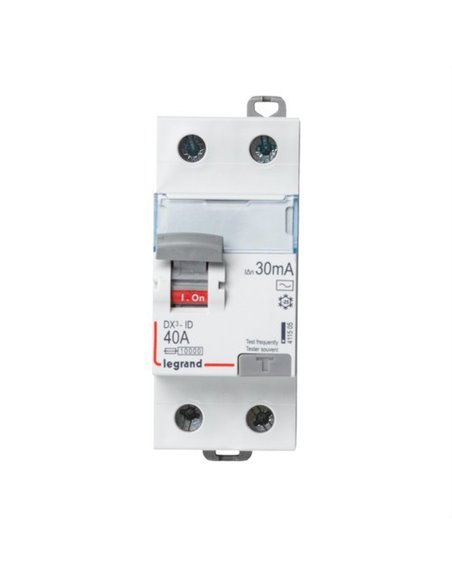 INT.DIF Legrand DX3 2P 40A 30mA AC Inst Acc