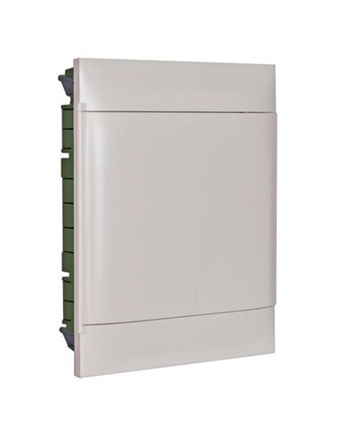 LEGRAND 135062 | Caja empotrar Practibox S puerta lisa 2x12 filas para tabiques prefabricados