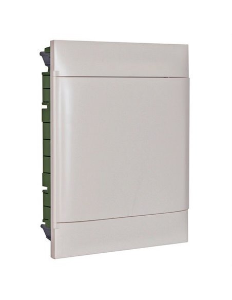LEGRAND 135062 | Caja empotrar Practibox S puerta lisa 2x12 filas para tabiques prefabricados