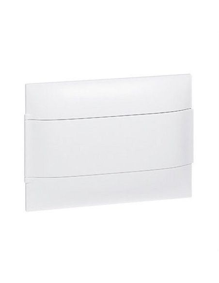 LEGRAND 137066 | Porta lisa de caixa embutida Practibox S 1x18 filas para divisórias pré-fabricadas